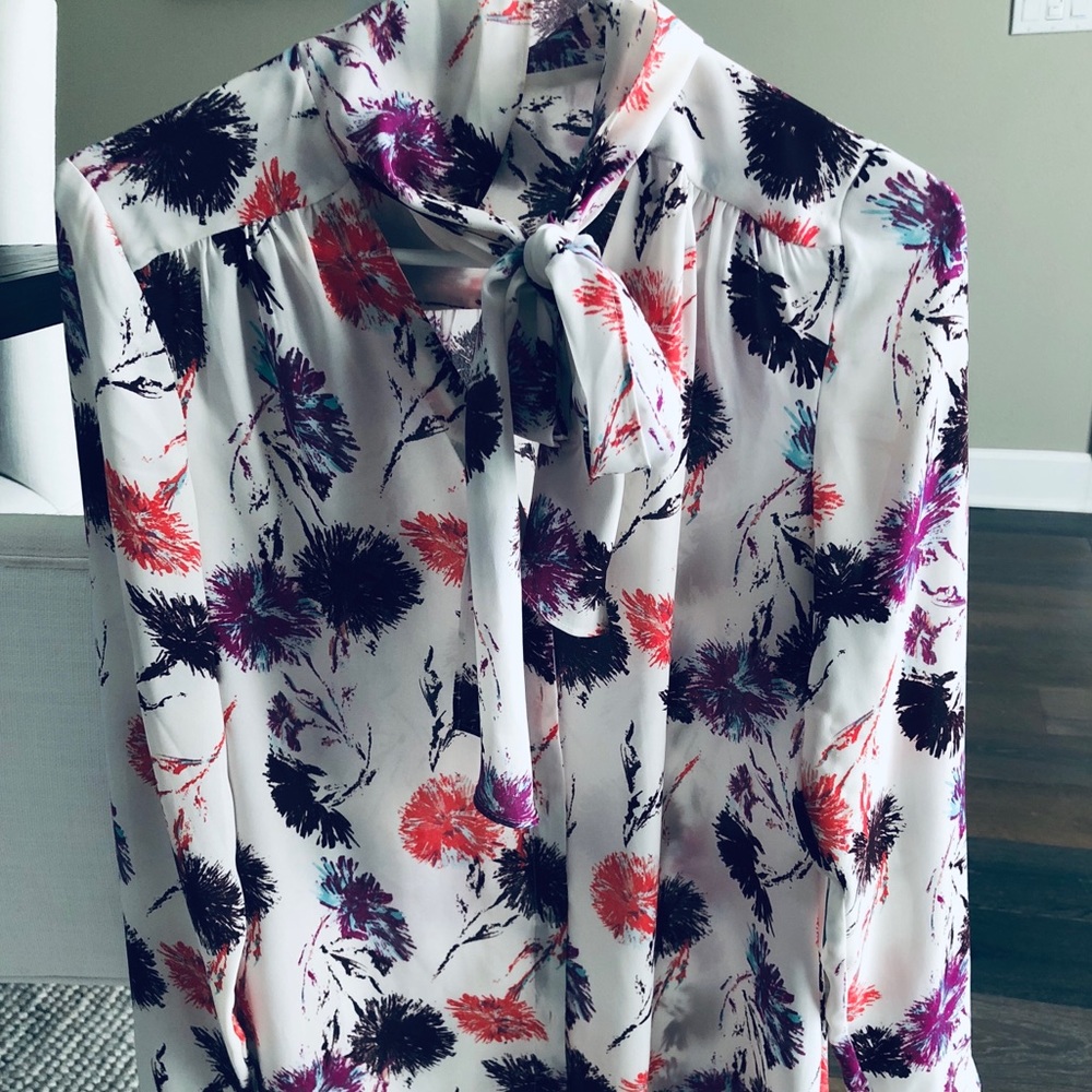 Halogen Floral Blouse